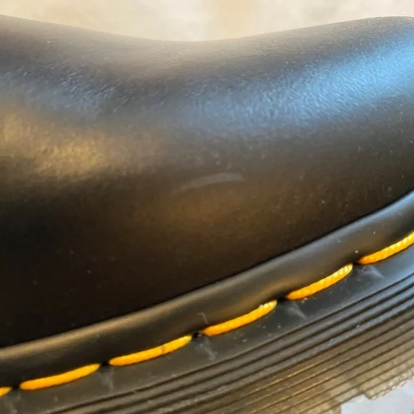 Dr. Martens Jorge II Black Leather Mules Size 11 NWT - Picture 10 of 11